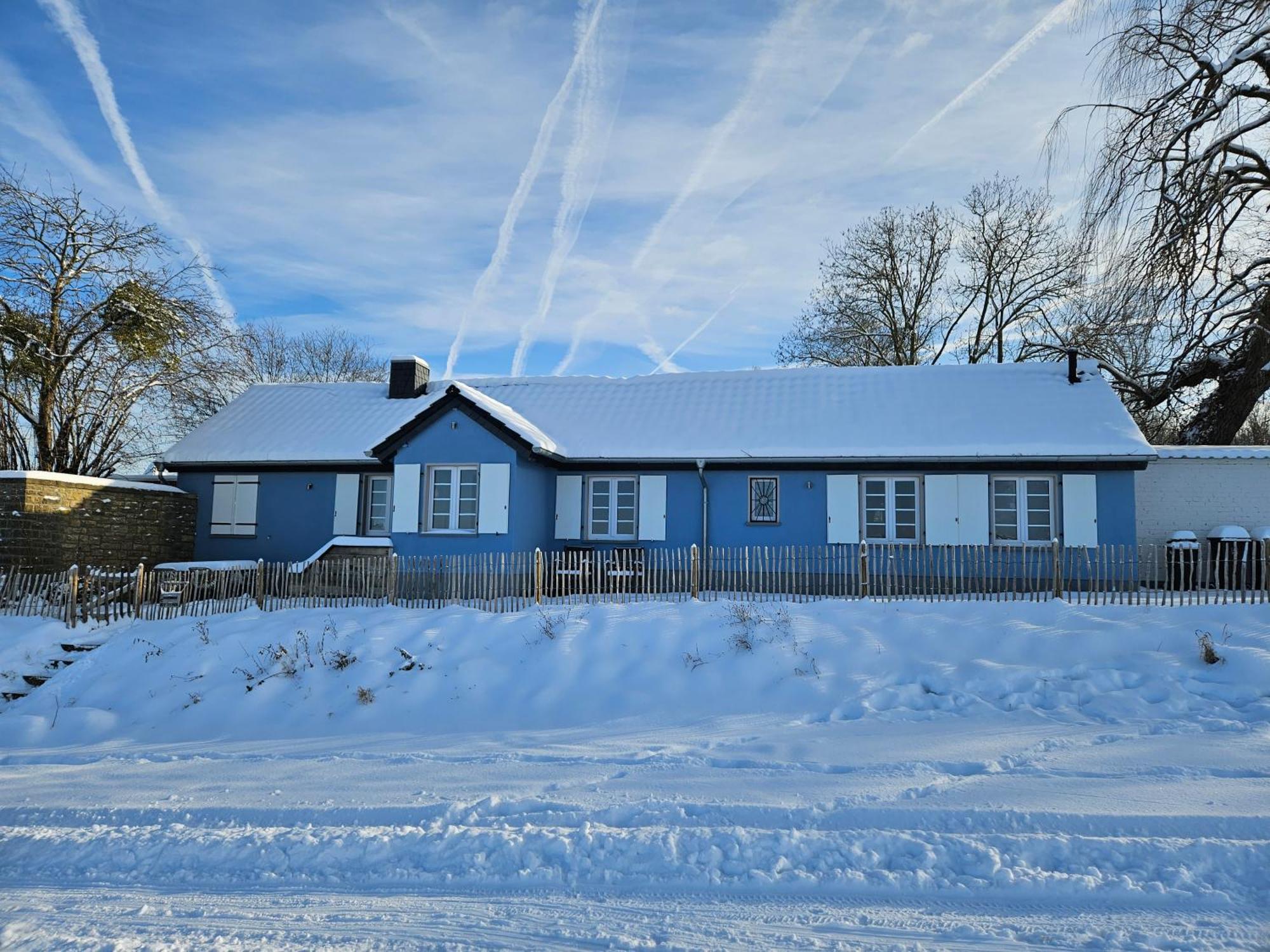 Charmantes Eifel Ferienhaus An Der Schavener Heide Mechernich Buitenkant foto