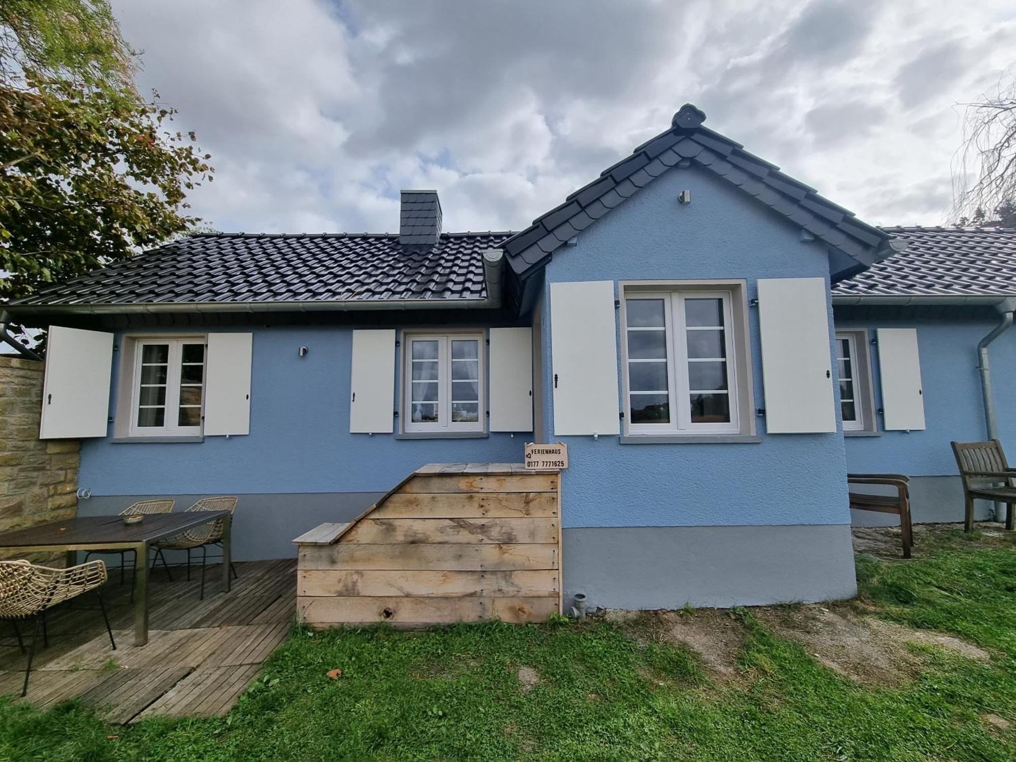 Charmantes Eifel Ferienhaus An Der Schavener Heide Mechernich Kamer foto